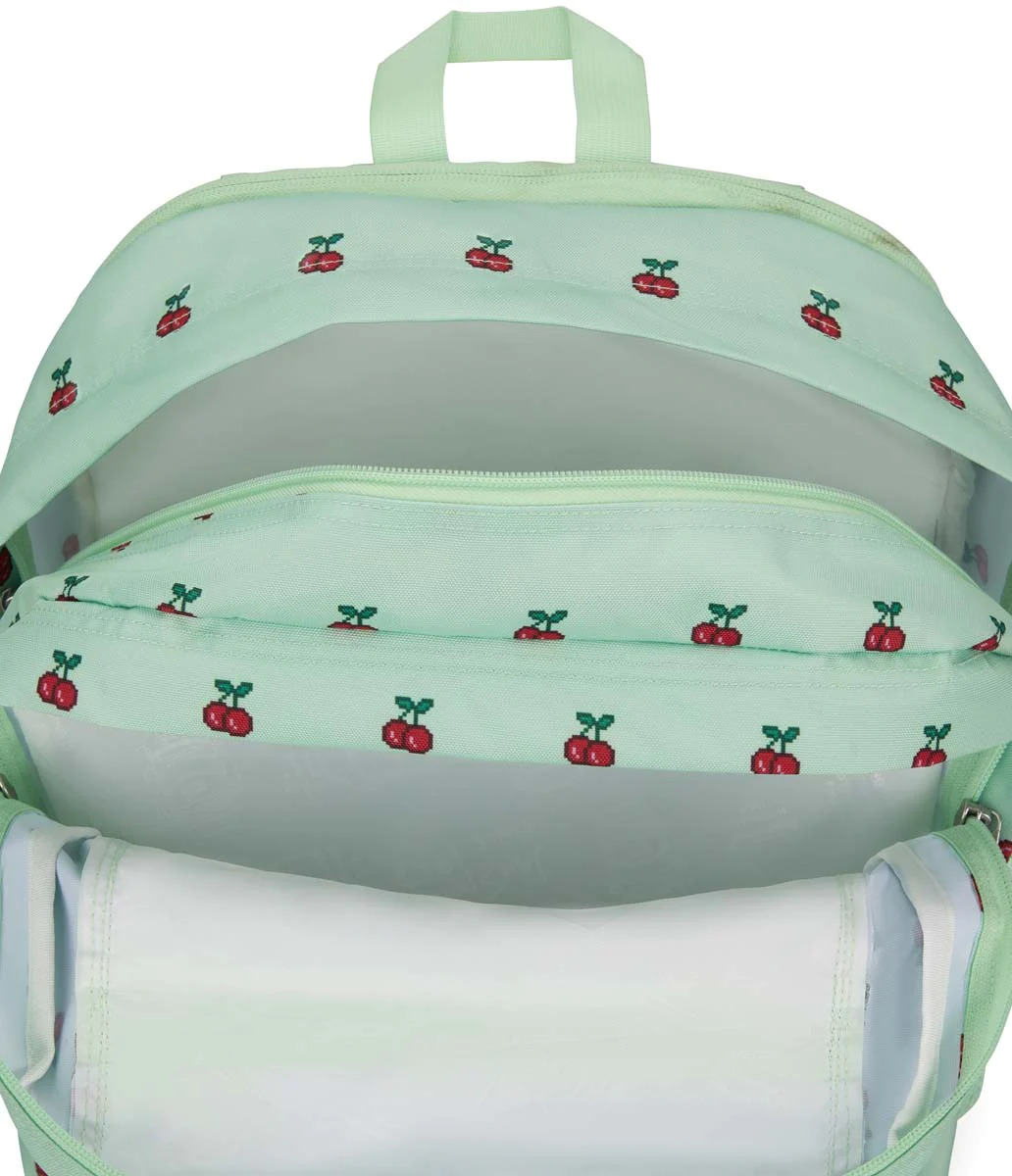 JanSport Big Student Backpack 8 Bit Cherries